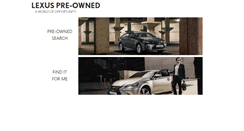 Desktop Screenshot of preowned.lexusdealerships.co.za